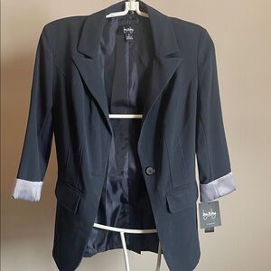 By & By Women's Dark Blue Blazer